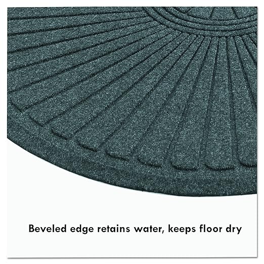 8uardian EcoGuard Diamond w/Double Fan Indoor Wiper Floor Mat, Recycled Plactic - Image 9