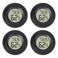 Mini Hygrometer Indoor/Outdoor Humidity Meter Hygrometer Thermometers 4 Pack by EWPJDK