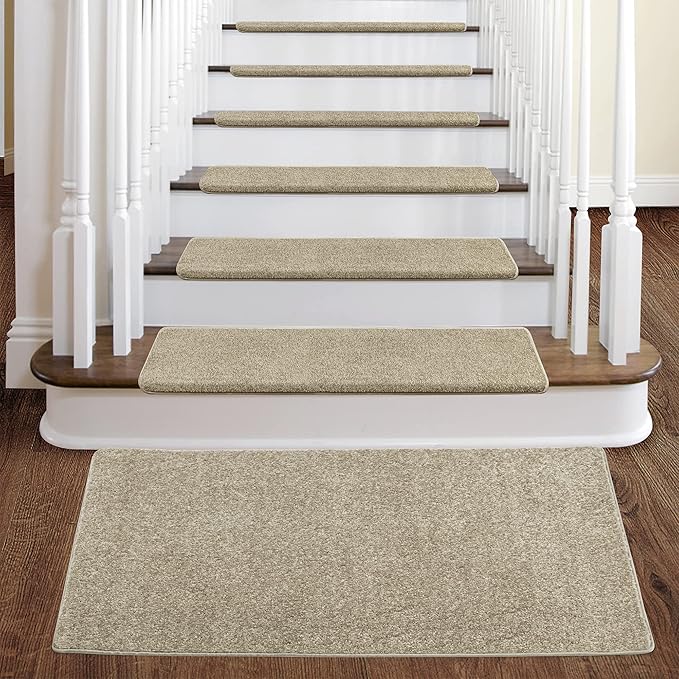 PURE ERA Carpet Stair Tread Landing Mat Tape Free Self Adhesive Non Slip Skid - Image 2