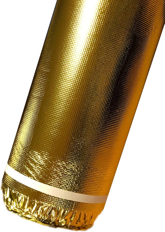 AMERIQUE AMEVA100PK5G Gold, 100SF Per Roll, 500SQFT 4TH Generation High-Density - Image 2