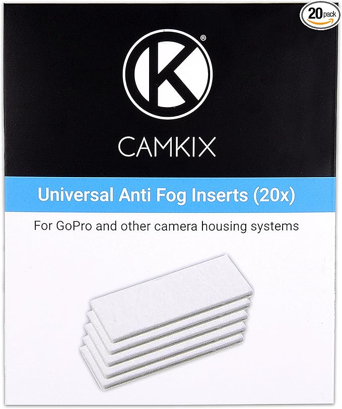 CamKix Anti-Fog Inserts compatible by CamKix