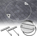 24 inch Stainless Steel Round Invisible Manhole Cover | Embedded Septic Tank by Domart
