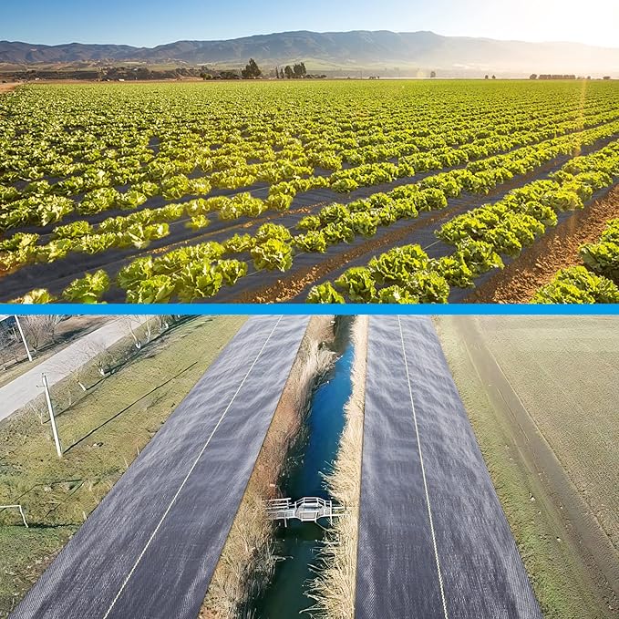3ft x100ft Pro Black Weed Barrier, 6oz Premium Landscape Fabric-Heavy Duty - Image 9