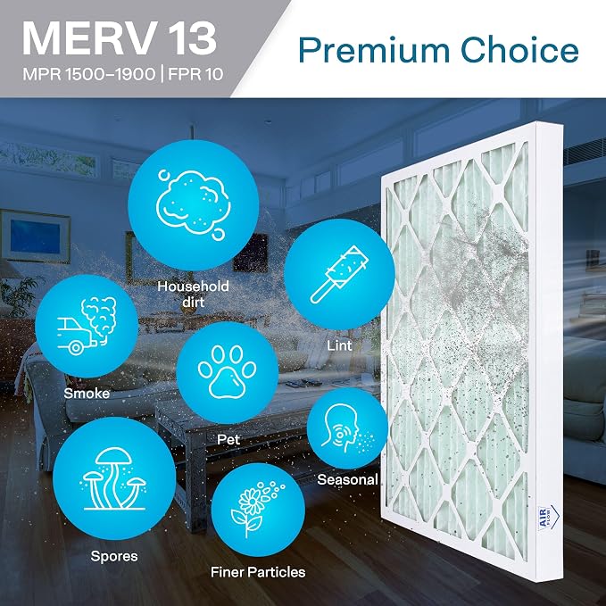 SpiroPure 24X24X2 MERV 13 Geothermal Air Filters - Image 4