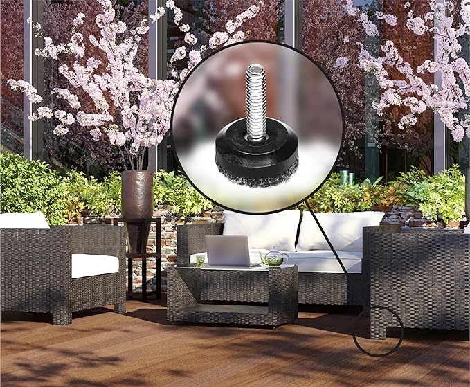 Slipstick Gorilla Outdoor Adjustable Furniture Levelers Weatherproof Screw in - Image 3