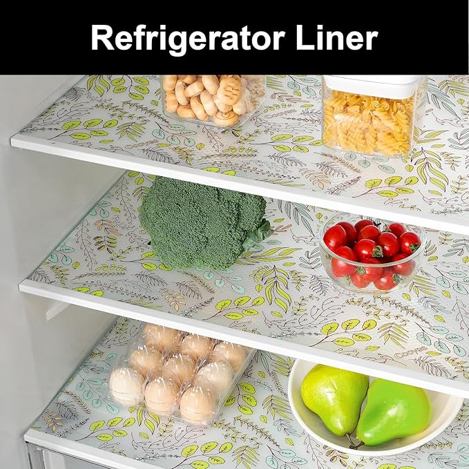 Cooyes Shelf Liner, Non-Adhesive Waterproof Drawer Liner, Durable Easy-to-Cut - Image 4