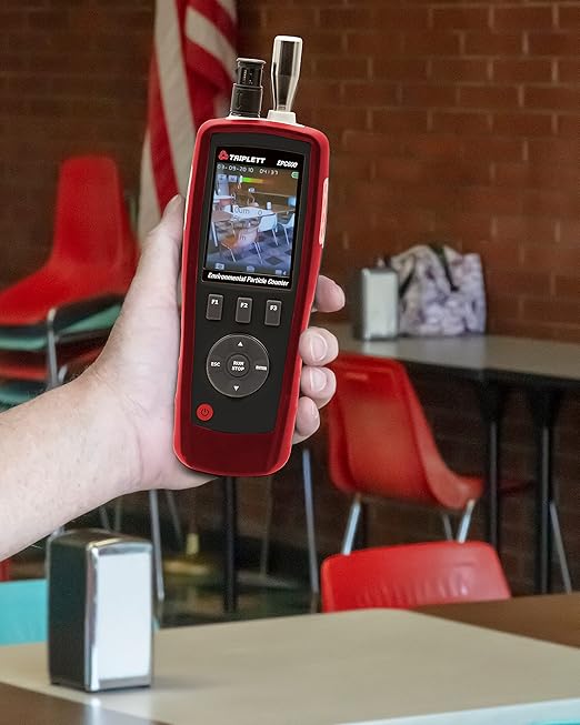 Triplett EPC600 Handheld Environmental Particle Counter and Air Quality Monitor - Image 3
