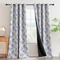 H.VERSAILTEX Floral 100% Blackout Curtains 84 inch Length 2 Panels Vintage by HVERSAILTEX