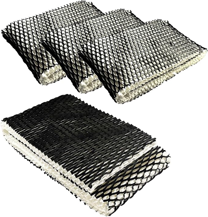 HQRP 4-Pack WF1 Wick Filter for Kaz 885 3000 3300 3400 EV710, Emerson HD200 by HQRP
