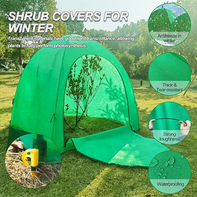 59″*59″*60″ Large Winter Plant Warm Covers - Image 4