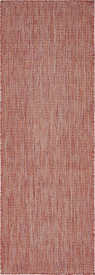 Unique Loom Collection Casual Transitional Solid Heathered Indoor/Outdoor - Image 4