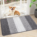 Smiry Dog Door Mat for Muddy Paws, Absorbs Moisture and Dirt, Low-Profile by Smiry