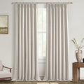 Custom 104 Inch Curtains for Nursery, Cute Extra Long 104 Percent Blackout Kids by QJMYDECO