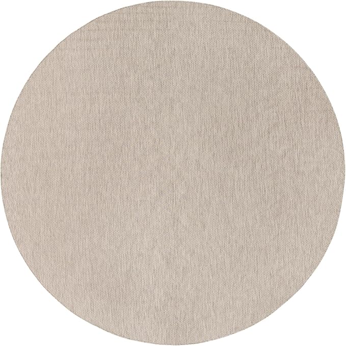 Unique Loom Collection Casual Transitional Solid Heathered Indoor/Outdoor - Image 2
