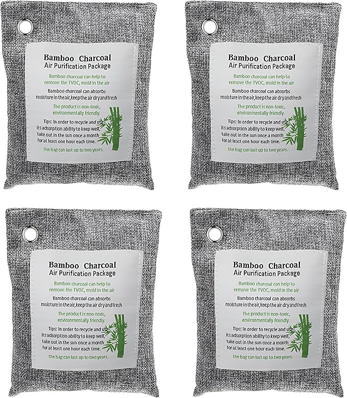 Bamboo Charcoal Air Purifying Bags – Natural Odor Eliminator & Moisture Absorber - Image 4