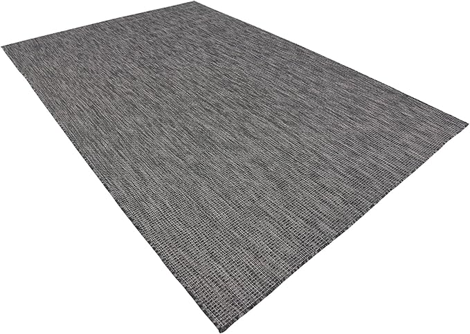 Unique Loom Collection Casual Transitional Solid Heathered Indoor/Outdoor - Image 4