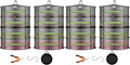 VIVOSUN 4-Pack 4-Layer Mesh Drying Rack Hanging Design by VIVOSUN