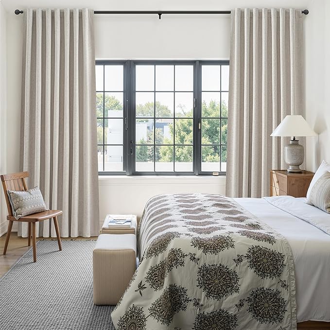 Short Length Blackout Curtains for Bedroom 63 Inch Length Pretty Custom Drapes - Image 8