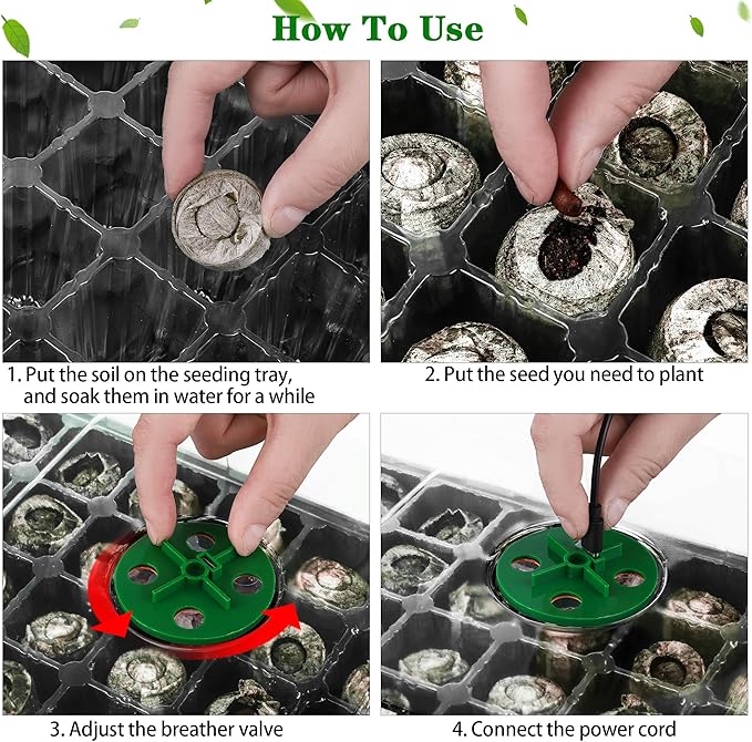 3 Pack Seed Starter Tray Kit - Image 5