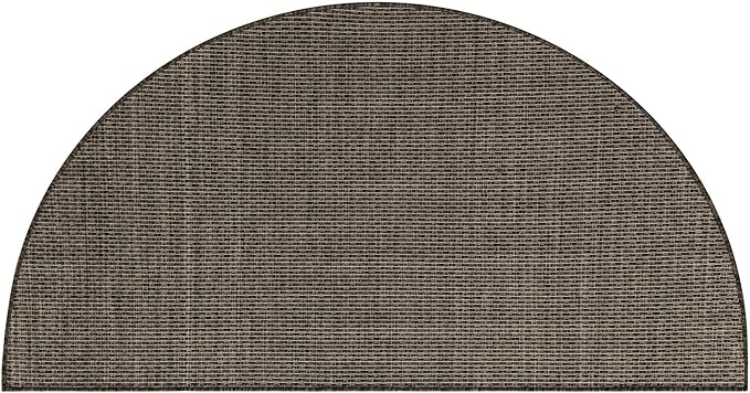 Unique Loom Collection Casual Transitional Solid Heathered Indoor/Outdoor - Image 3