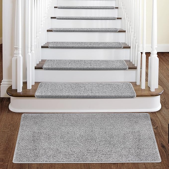 PURE ERA Carpet Stair Tread Landing Mat Tape Free Self Adhesive Non Slip Skid - Image 2