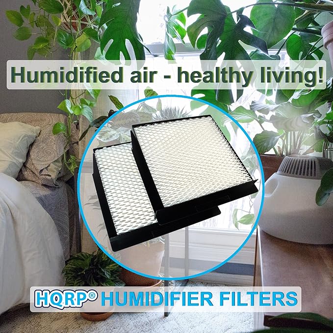 HQRP 4-Pack 1040 Wick Humidifier Filters Compatible - Image 7