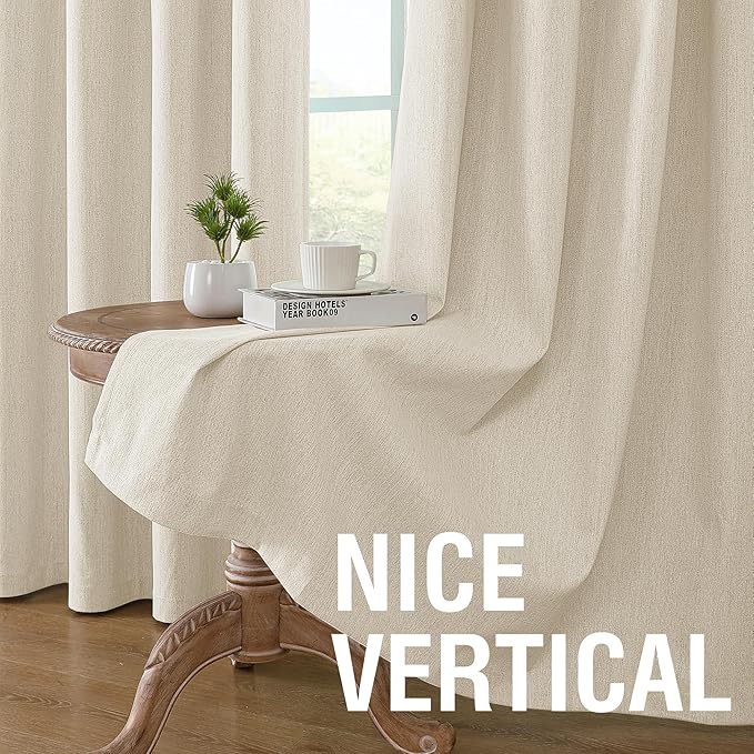 H.VERSAILTEX Chenille Linen Blackout Curtains - Image 6