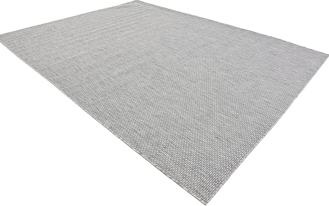 Unique Loom Collection Casual Transitional Solid Heathered Indoor/Outdoor - Image 4
