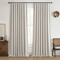 Extra Long Custom 102 Inch Curtains, 100% Blackout Curtains by QJMYDECO