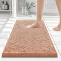 Smiry Luxury Chenille Bathroom Rugs 24x16, Extra Soft and Absorbent Shaggy Bath by Smiry
