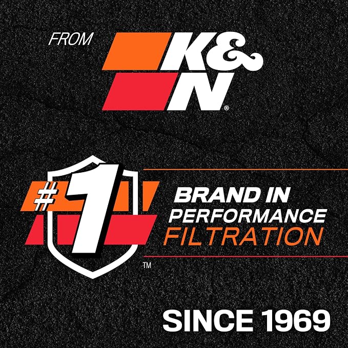 K&N Engine Air Filter: Long Life 18, 000 Mile Replacement Air Filter: Compatible - Image 7