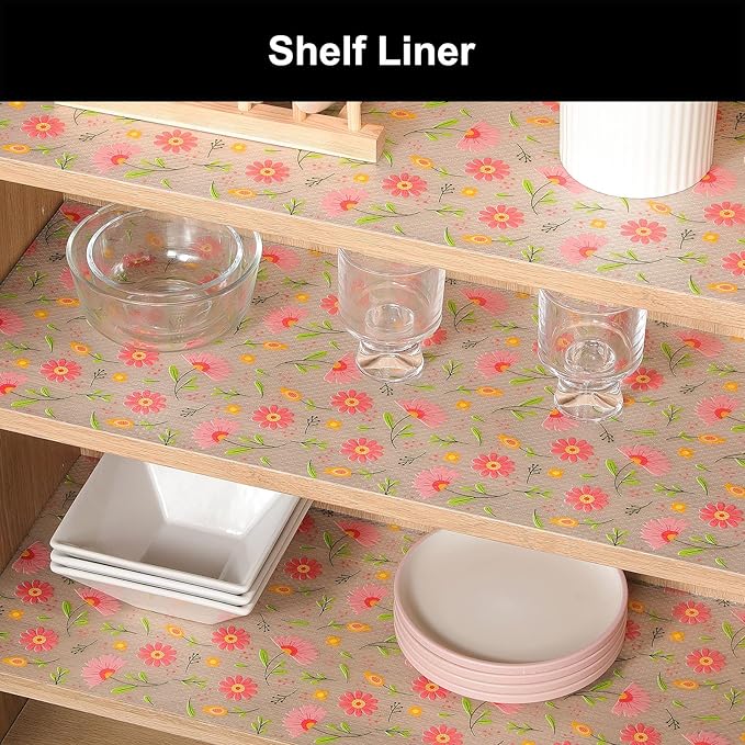 Cooyes Shelf Liner – Premium Non-Adhesive Cabinet & Drawer Liner - Image 2