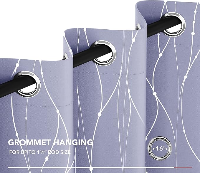 Deconovo Blackout Curtains, Thermal Insulated Soundproof Drapes - Image 6
