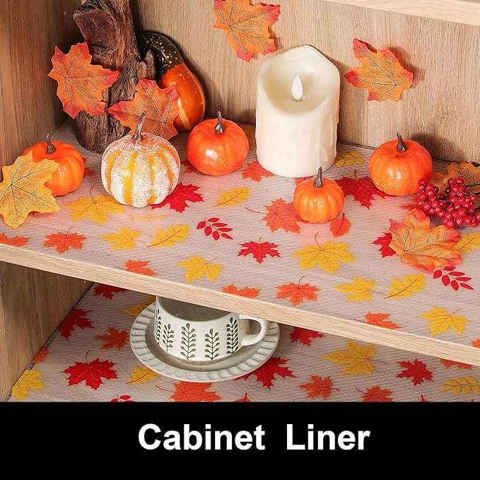 Cooyes Shelf Paper for Kitchen Cabinets Non Adhesive, Waterproof & Oil-Proof - Image 2