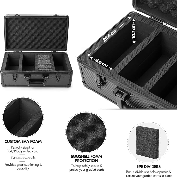 FunGuys Graded Card Storage Box, Trading Card Case - Image 3