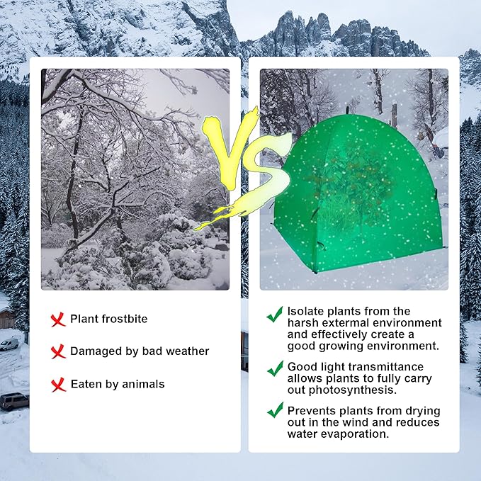 50″*50″*40″ Winter Plant Warm Covers - Image 6