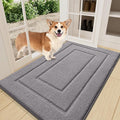 Smiry Dog Door Mat for Muddy Paws, Absorbs Moisture and Dirt, Low-Profile by Smiry