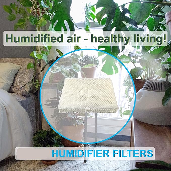 HQRP 4-pack Wick Filter for Hunter 35617, 36317 Cool Mist Humidifiers, 31949 - Image 7