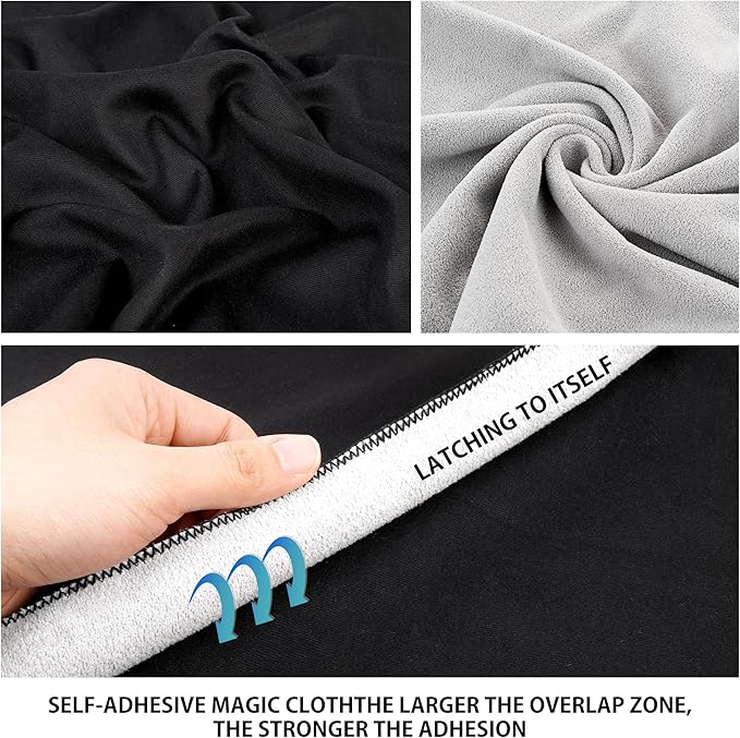 2pcs Pack Protective Camera Wrap, Magic Self-Adhesive Cloth, Anti-scratch - Image 3