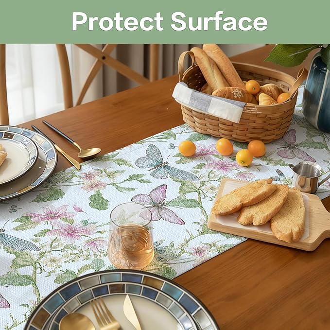 Shelf and Drawer Liner for Kitchen Cabinet Non-Adhesive Strong Grip Floral - Image 4