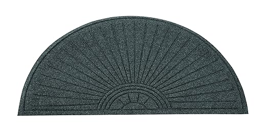 Guardian EcoGuard Diamond Fan Indoor Wiper Door Mat, Recycled Plactic and Rubber - Image 3