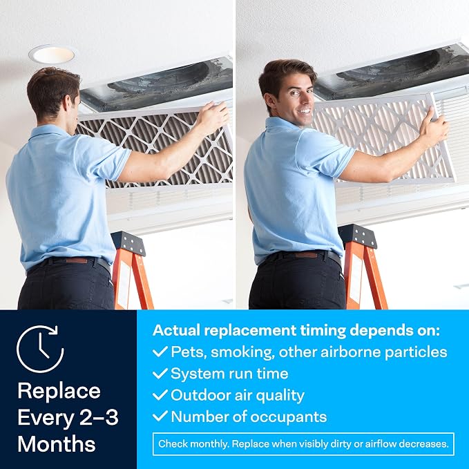 SpiroPure 28x30x2 MERV 11 Pleated Filter Air Filters - Image 5