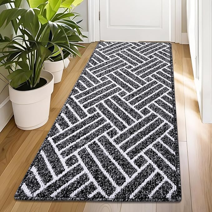 OLANLY Runner Indoor Door Mat, 47x23 Inch, Dirt Resistant and Absorbent by OLANLY