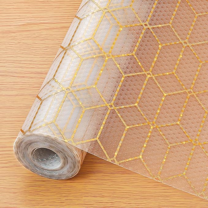 Cooyes Shelf and Drawer Liners for Kitchen Cabinets, Non Adhesive Cabinet Liner by Cooyes