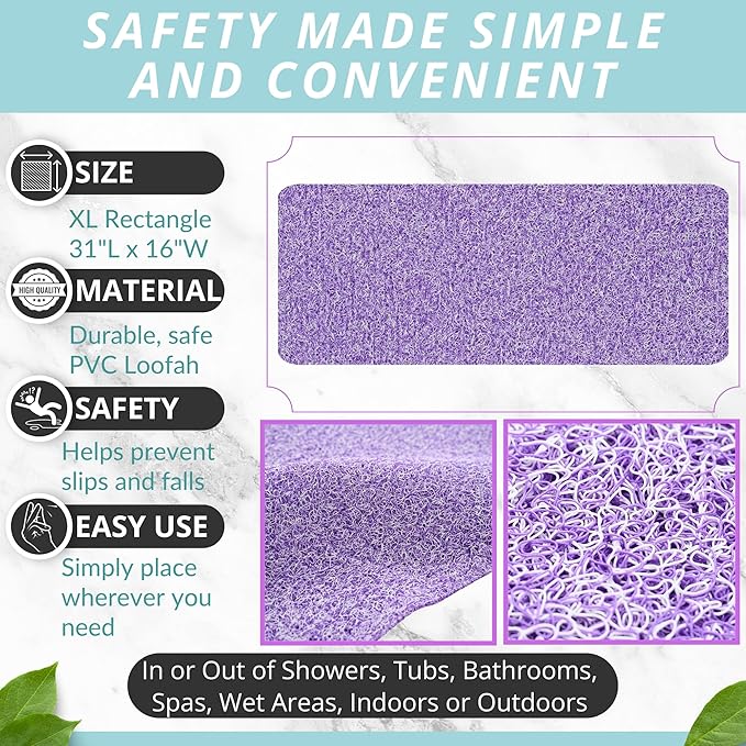 Non Slip Bathtub Mat Shower Mat - Image 4