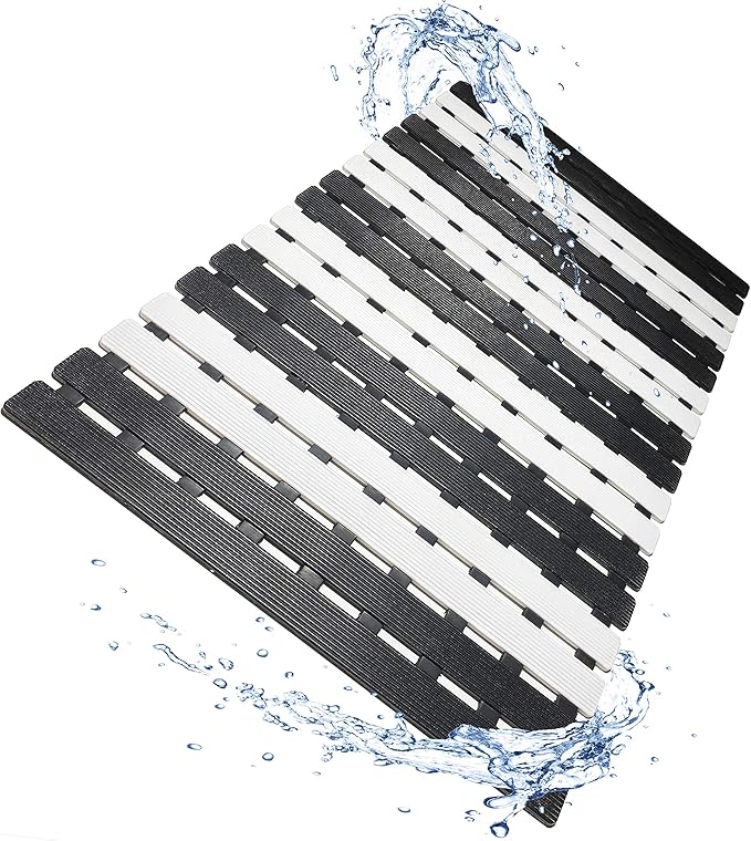 Non Slip Bathtub Mat | Double-Layered Shower Floor Mats by LuxurYou