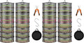 VIVOSUN 4-Pack 8-Layer Mesh Drying Rack Hanging Design by VIVOSUN
