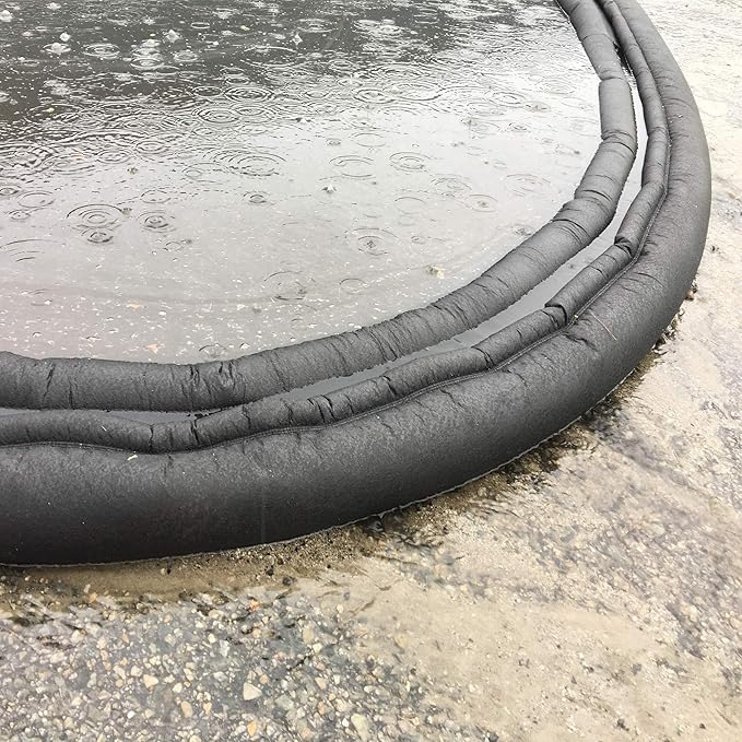 Quick Dam Water Activated 5ft Flood Barrier, Reusable Water Absorbers - Image 4