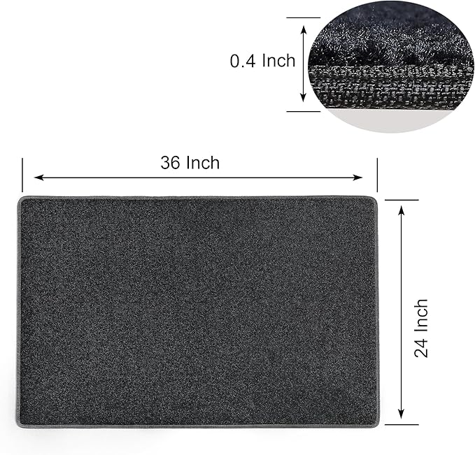 PURE ERA Carpet Stair Tread Landing Mat Tape Free Self Adhesive Non Slip Skid - Image 3