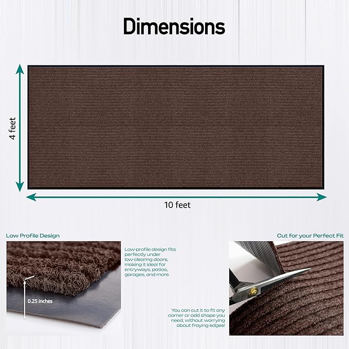 MaxMat® Extra Large Rubber Entry Mat - Image 2